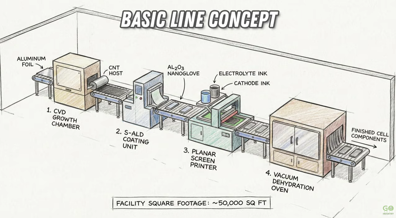 Basic Concept of Solid State Battery Line