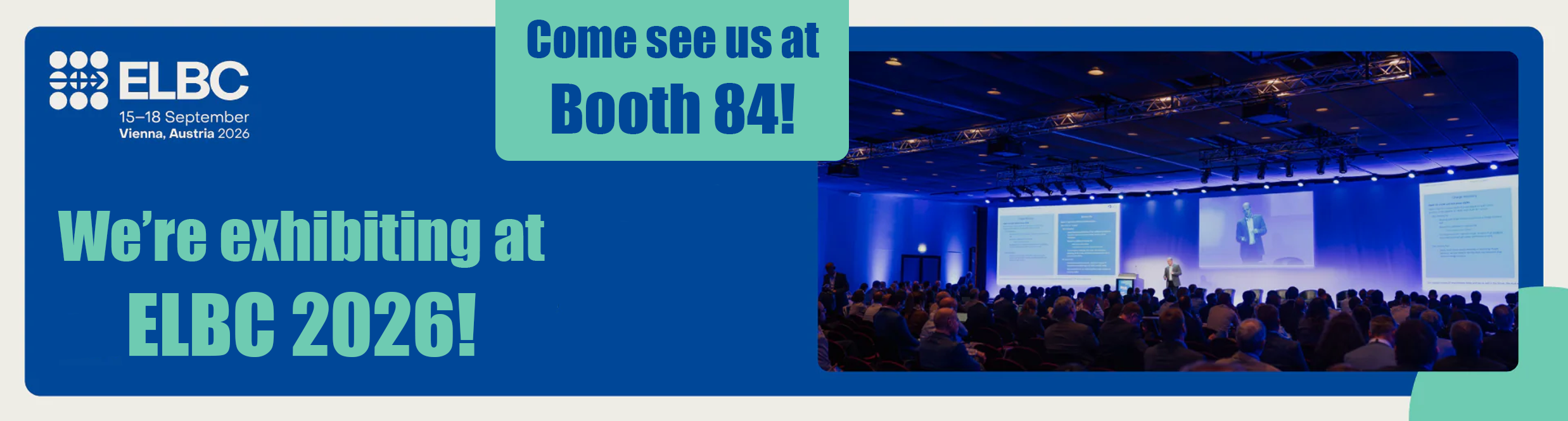 Visit Us at ELBC 26